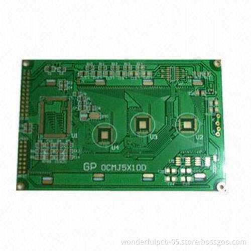 Double-sided PCB with White Soldermask, Used for Electronic Products
